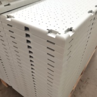 Baldosas de Plástico Encajables Portátiles para Protección Temporal del Césped, para Eventos al Aire Libre, Bodas y Carpas