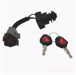 Pour pelle <span class=keywords><strong>Kubota</strong></span> U15 20 30 35 KX155 161 interrupteur à clé de démarrage interrupteur d'allumage - Product Image 2