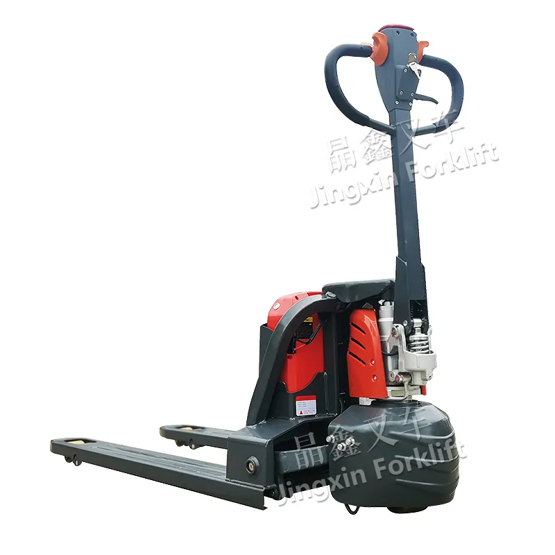 1.5tonHeavy-duty Full Electric Pallet Truck With Lithium Battery Forklift Easy Operation