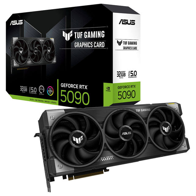 TUF Gaming GeForce RTX 5090 32GB GDDR7 512 Bit New Desktop Fan for Workstation Cooling
