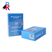 Cartes de jeu imprimées sur mesure, cartes de jeu de Conversation en famille ou en Couple avec boîte