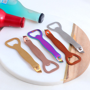 Ouvre-bouteille et ouvre-bocal double tête en acier inoxydable, outil manuel écologique, facile à utiliser et peu exigeant en énergie, pour bière, vin, soda - Product Image 2