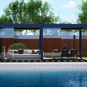 Aluminium <span class=keywords><strong>Pergola</strong></span> Tuinhuisje Pagode Tent Stretch Outdoor Bruiloft Feest Paviljoen Voor Festiviteiten - Product Image 6