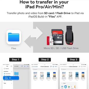 USB 3.1 USB-C TF Card 3 en 1 Type C Lecteur de <span class=keywords><strong>carte</strong></span> pour <span class=keywords><strong>iPhone</strong></span> Huawei USB 3.0 SD <span class=keywords><strong>Carte</strong></span> mémoire Caméra pour ordinateur portable U Disk - Product Image 3