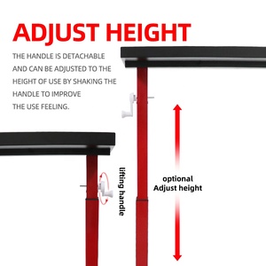 Sans Trou Ajudt Hauteur Voiture <span class=keywords><strong>Dent</strong></span> Réparation Rouge Poreux Outil Chariot DETACHABLEAND HANDLE - Product Image 3