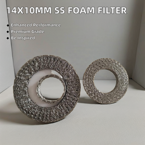 Tùy Chỉnh Chất Liệu Đệm <span class=keywords><strong>Net</strong></span> Thép Không Gỉ 304 316 Khí-Bộ Lọc Chất Lỏng Gasket Lỗ Vuông Phần Tố Lọc Xi Lanh - Product Image 3