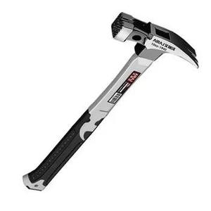 SUPER SOLDE Marteau à griffes magnétique puissant avec manche en acier inoxydable, tête ronde et queue courbée, robuste et durable - Product Image 3