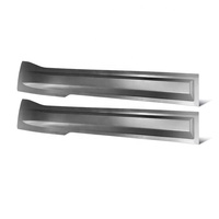 Garnitures de protection latérales de carrosserie pour RAM 1500/TRX 2019-2024