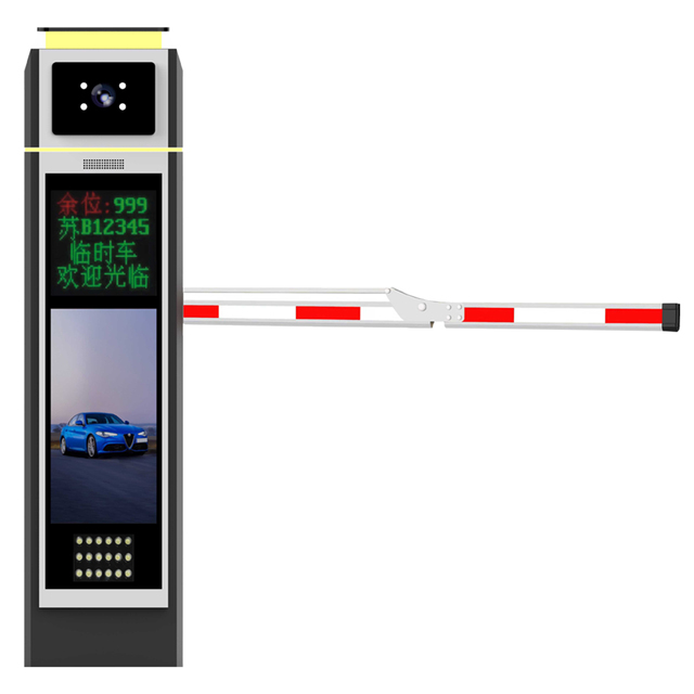 Tengda LPR ANPR Vehicle Car License Plate Recognition Camera Smart Management With Barrier Smart Parking Access Control