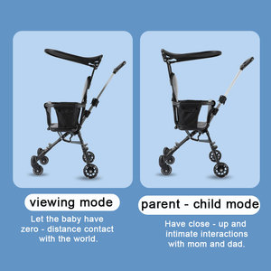 Nhà máy giá rẻ Sơ sinh xe đẩy em bé Walker bánh xe lớn bebek arabasi du lịch xe đẩy em bé carinho de passeio bé gái xe đẩy - Product Image 6