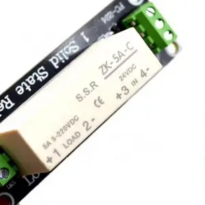 1-channel 24V Low-level Solid-state Relay Module Load 5A Switch Control Board