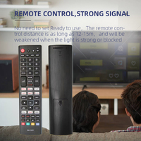 Control remoto universal RM-L1691 para televisores inteligentes LCD LED con muchos botones de acceso directo
