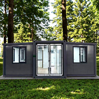 Conteneur personnalisé 20 pieds 40 pieds Capsule House 2 chambres à coucher Conteneur extensible Conteneur d'expédition Maisons Coût