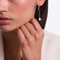 Bague en or 14 carats micro-pavée de zirconiums, élégante et fine, pour mariage, fête, accessoires de bijoux pour femmes et filles