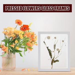 Cadres <span class=keywords><strong>photo</strong></span> flottants, cadre <span class=keywords><strong>photo</strong></span> en bois, cadres à fleurs, décoration murale, cadeau pour la famille, les amis, anniversaire, mariage - Product Image 4