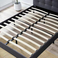 Lits Capitonnnés de Luxe à Rangement Double Simple Complets avec Sommier Relevable et Rangement Type Lit King Size Queen