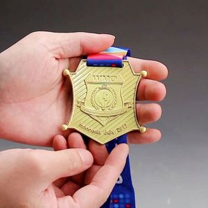 Producción Profesional de Medallas Metálicas Personalizadas para Áreas Exclusivas, Fundición a Presión, Medalla de Esmalte Suave, Cinta Personalizada - Product Image 2