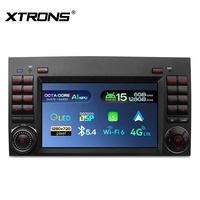 XTRONS Autoradio Android 15 de 7 pouces pour Mercedes-Benz Classe B/Classe A/Sprinter et VW Crafter Octa Core 6+128 Go Navigation QLED