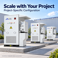 Batterie LFP refroidie par liquide JA Solar 125 kW 261 kWh pour usage commercial et industriel