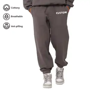 Hot Sale OEM Custom Sweatpants Sportswear Male Printed Logo Sweat Pants Cotton High Quality Jogger Sport Pant Men