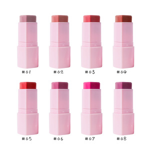Blush in <span class=keywords><strong>Crema</strong></span> Vegano Minerale ad Alta Pigmentazione a Lunga Durata con Forma a Cuore e Opzione Logo Personalizzato per <span class=keywords><strong>Pelle</strong></span> Chiara - Product Image 6
