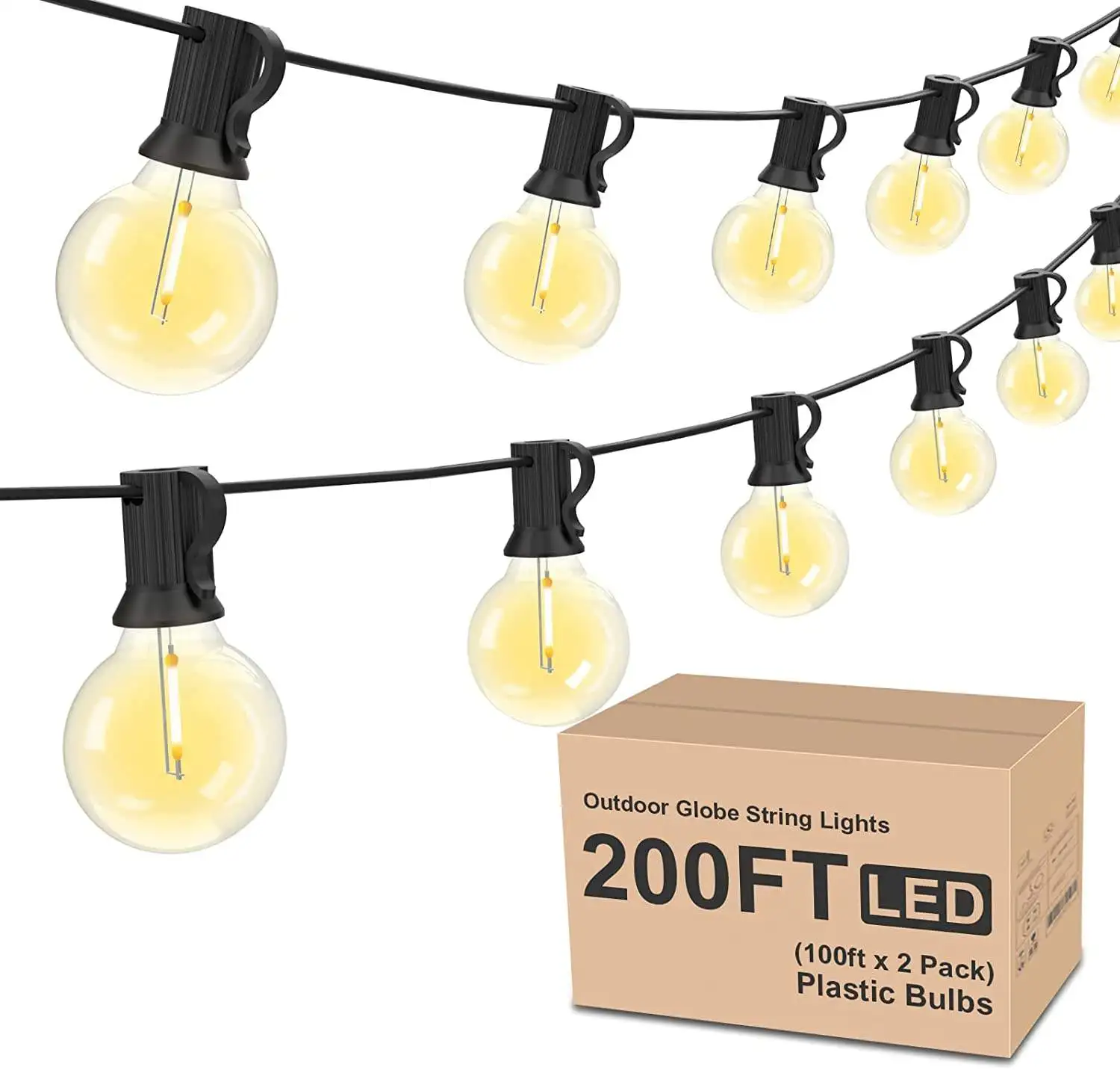New High Quality Waterproof IP65 220V E27 Decorative LED Festoon String Light For Outdoor Lighting · image 5