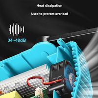 Convertisseur d'alimentation sans fil pour extérieur, compatible avec la batterie Makita 18V, AC110V 220V 150W 300W, type C USB, transformateur d'alimentation DIY