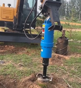 Tige de forage spirale longue à grande capacité pour trous de pieux, adaptée aux excavatrices - Product Image 3