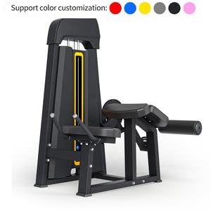 Yüksek kaliteli ticari Precor spor ekipmanları arka bacak çalıştırma aleti/oturmuş arka bacak çalıştırma aleti bacak bükme egzersiz aleti - Product Image 3