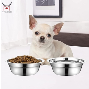 Tigela De Substituição De Aço Inoxidável Para Stand Elevado Dog <span class=keywords><strong>Bowls</strong></span> Pet Dish Para Alimentos Secos E Molhados Tigela De Água De Gato - Product Image 4