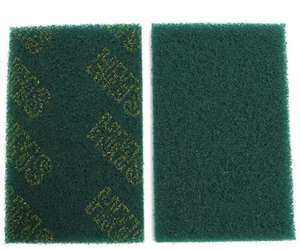 Heavy-Duty <span class=keywords><strong>Red</strong></span> nylon bền cọ rửa <span class=keywords><strong>Pad</strong></span> 10 mét chà Pads cho đánh bóng satin hoàn thiện OEM tùy chỉnh cho derusting descaling - Product Image 5