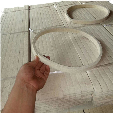 Industrial Adhesive-Backed Pure Wool Felt Strips for Hot Press Machines High Temperature Resistant 360 Degrees
