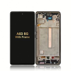 อะไหล่หน้าจอสัมผัส LCD สำหรับโทรศัพท์มือถือซัมซุง A52 A53 A54 A70 A71 A73 A72 5g พร้อมชุดประกอบดิจิไทเซอร์กรอบ - Product Image 2