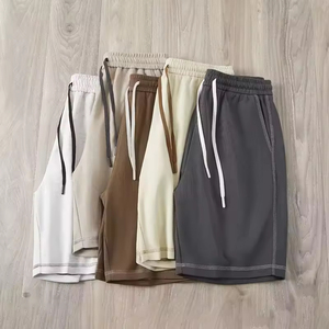 Wholesale 100% Cotton Heavyweight Men's Shorts <b>Pants</b> Top Quality Casual Streetwear Custom Shorts for Men - Product Image 3