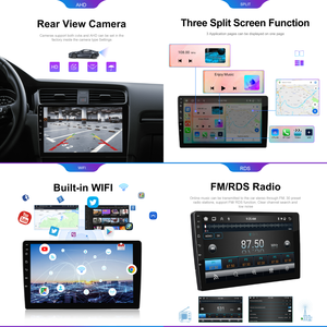 Radio para Auto Podofo de 10.1" con Android, CarPlay y Android Auto Inalámbricos, GPS, WIFI, Hifi, EQ, DSP, OBD2 para Skoda Octavia 2004-2014 - Product Image 3
