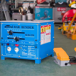 Machine semi-automatique de cintrage d'étriers en acier inoxydable pour barres de béton de 25 mm, en alliage d'aluminium, pour la nouvelle construction - Product Image 1