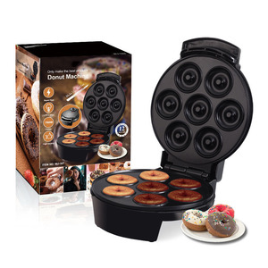 Máquina para Hacer Donuts, Plancha Eléctrica de Doble Cara con Calentamiento, Redonda, para Uso en Panadería, Multifuncional, Modelo 307 - Product Image 4