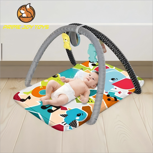 <span class=keywords><strong>Tapis</strong></span> d'Éveil Multifonctionnel 7 en 1 Siège Bébé Piano à Pédales Jouets Éducatifs pour Bébés <span class=keywords><strong>Tapis</strong></span> de Gym d'Éveil Précoce - Product Image 4