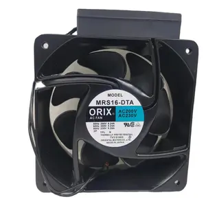 ORIX MRS16-DTA shell 3000rpm 200v 230v 0.25A capacitor cooling powered ac axial flow cooling fan impeller