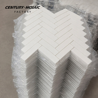 Centurymosaic – Mosaïque en marbre blanc en gros, carreaux hexagonaux en pierre pour la décoration murale et de sol de salles de bain et cuisines
