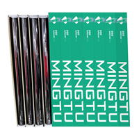 Film adhésif pour vitres de voiture en nitrure de titane 1,52 x 30 mètres, protection UV et rejet de chaleur élevé, en PET