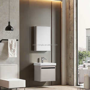 <span class=keywords><strong>Mueble</strong></span> <span class=keywords><strong>de</strong></span> <span class=keywords><strong>Baño</strong></span> Moderno con Espejo, <span class=keywords><strong>de</strong></span> Acero Inoxidable, <span class=keywords><strong>para</strong></span> Proyectos <span class=keywords><strong>de</strong></span> Hoteles y Apartamentos, con Lavabo <span class=keywords><strong>de</strong></span> Cerámica, Fácil <span class=keywords><strong>de</strong></span> Limpiar - Product Image 1