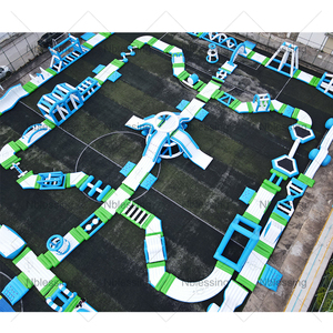 Parque de Obstáculos Acuáticos Inflables Personalizado para Niños y Adultos, Parques Flotantes al Aire Libre, Parque Acuático Flotante Inflable Comercial - Product Image 2
