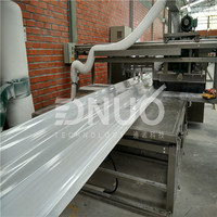 Production automatique de feuilles d'éclairage de lucarnes de toiture en fibre de verre FRP faisant la Machine Chine Fabricant avec des composants PLC