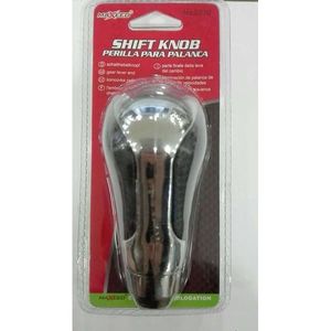 Shift <b>Knob</b> Chrome Finish For Car <b>Gear</b> Lever Replacement Part - Product Image 1