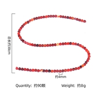 Prix de gros Nouveau style Perle en forme de cœur de 4 mm en tranches, fabriquée à partir d'une combinaison de 90 pierres précieuses