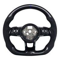 Volant de direction en microsuède et fibre de carbone, best-seller d'usine, pour Volkswagen, pour VW GTI7 Golf MK7