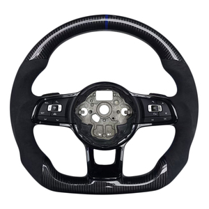 Volante Deportivo de Fibra de Carbono Alcantara, el Más Vendido de Fábrica, para Volkswagen, para VW GTI7 Golf MK7 - Product Image 1
