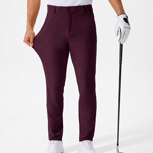 Dernier design, service OEM, pantalon de golf personnalisable en Spandex/Polyester, confortable, qualité supérieure, pour hommes, sports de plein air, respirant - Product Image 1