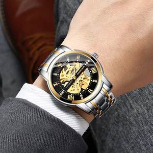 <span class=keywords><strong>Orologi</strong></span> meccanici automatici da uomo <span class=keywords><strong>Orologi</strong></span> da polso <span class=keywords><strong>maschili</strong></span> <span class=keywords><strong>di</strong></span> lusso in acciaio inossidabile impermeabili <span class=keywords><strong>di</strong></span> marca superiore Relogio Masculino - Product Image 2